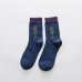 Mens Cotton Middle Tube Socks Breathable Heavy Duty Reinforced Crew Socks