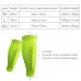 Football Anti  collision Leggings Outdoor Basketball Riding Mountaineering Ankle Protect Calf Socks Gear Protecter  Fluorescent Green Size  XL